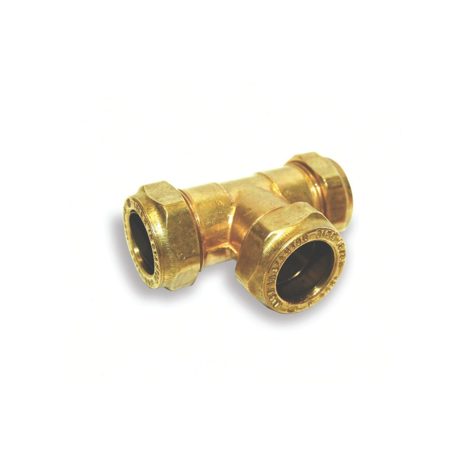 Instantor Brass Compression Equal Tee 1/2" (706CL)