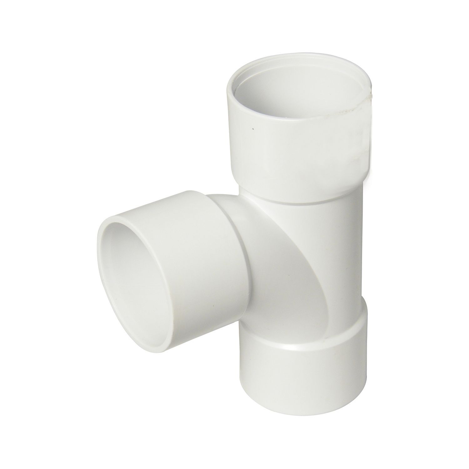 FloPlast Solvent Weld Equal Tees White 32mm 3 Pack (70777)