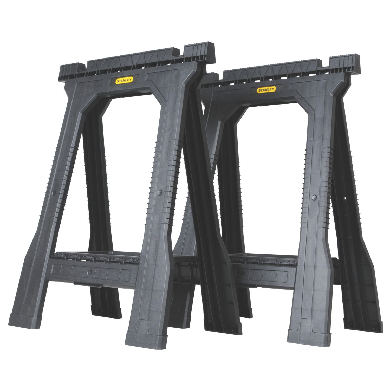 Stanley Folding Junior Saw Horses 57.1cm 2 Pack (7078F)