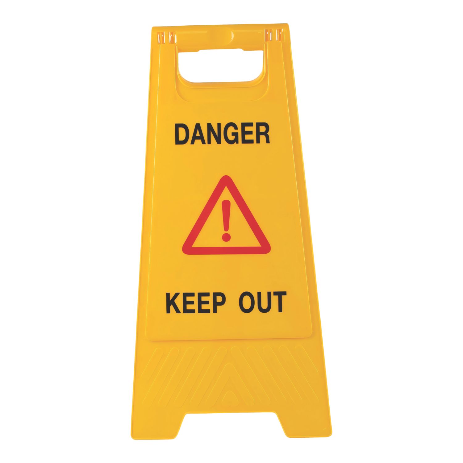 Essentials Danger Keep Out A-Frame Safety Sign 600mm x 290mm (707AK)