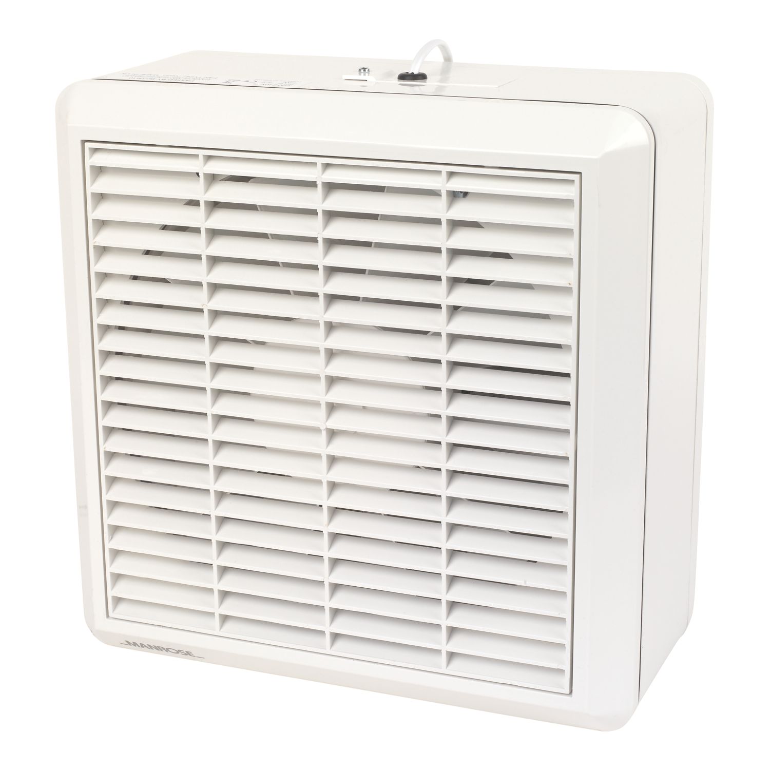 Manrose WF230A 146.1mm (5 3/4") Axial Commercial Extractor Fan White 220-240V (70940)