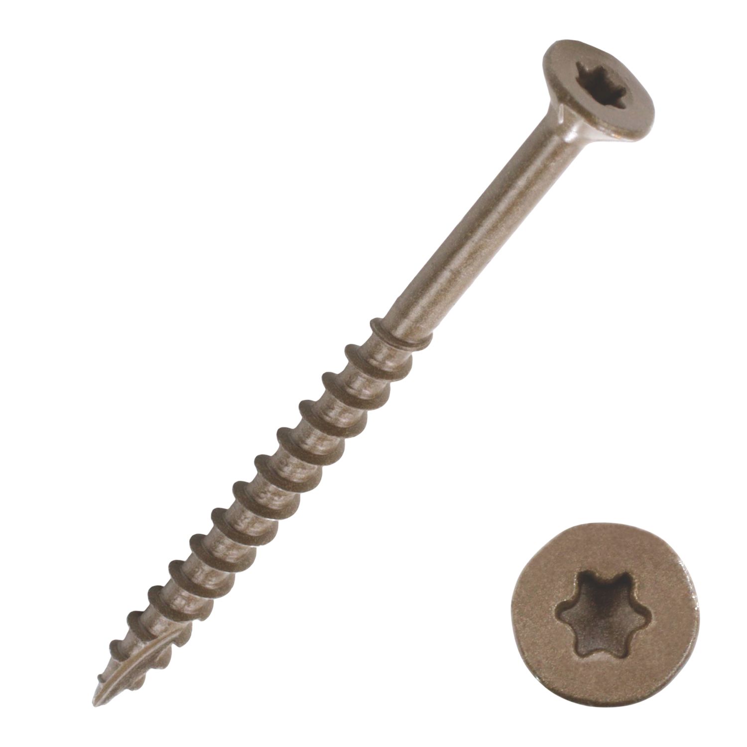Timba PZ Double-Countersunk Decking Screws 4.5mm x 65mm 1500 Pack (711EH)