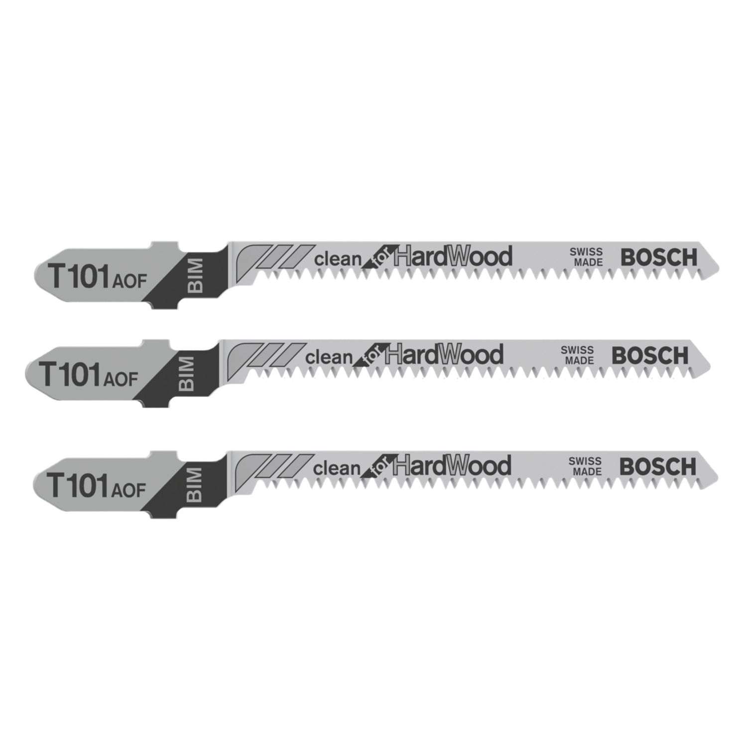 Bosch T101AOF Multi-Material Jigsaw Blades 83mm 3 Pack (712RV)