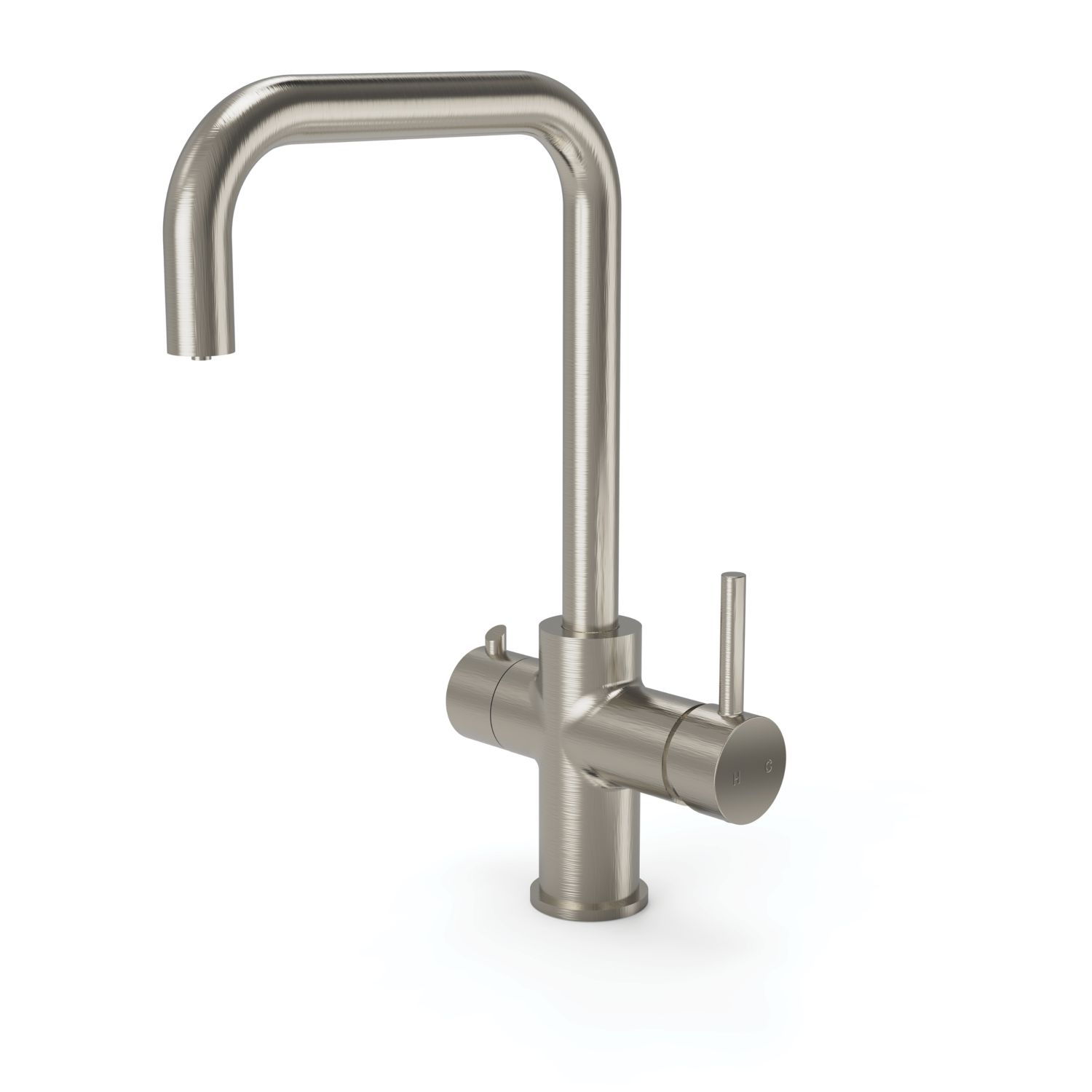 ETAL Elise 3-in-1 Instant Boiling Water Tap Brushed Steel (714JL)