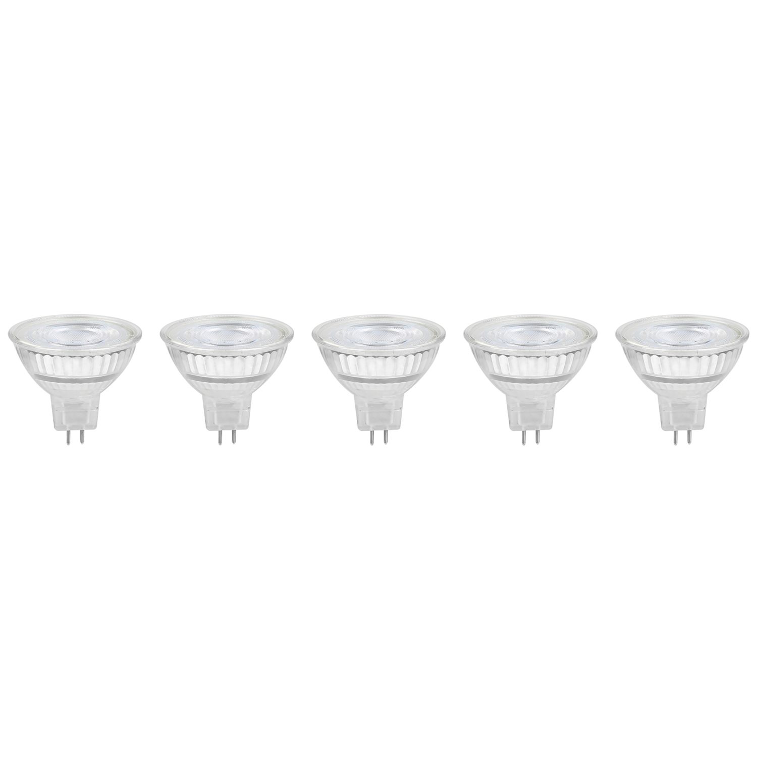 LAP GU5.3 MR16 LED Light Bulb 345lm 3.4W 5 Pack (716PP)