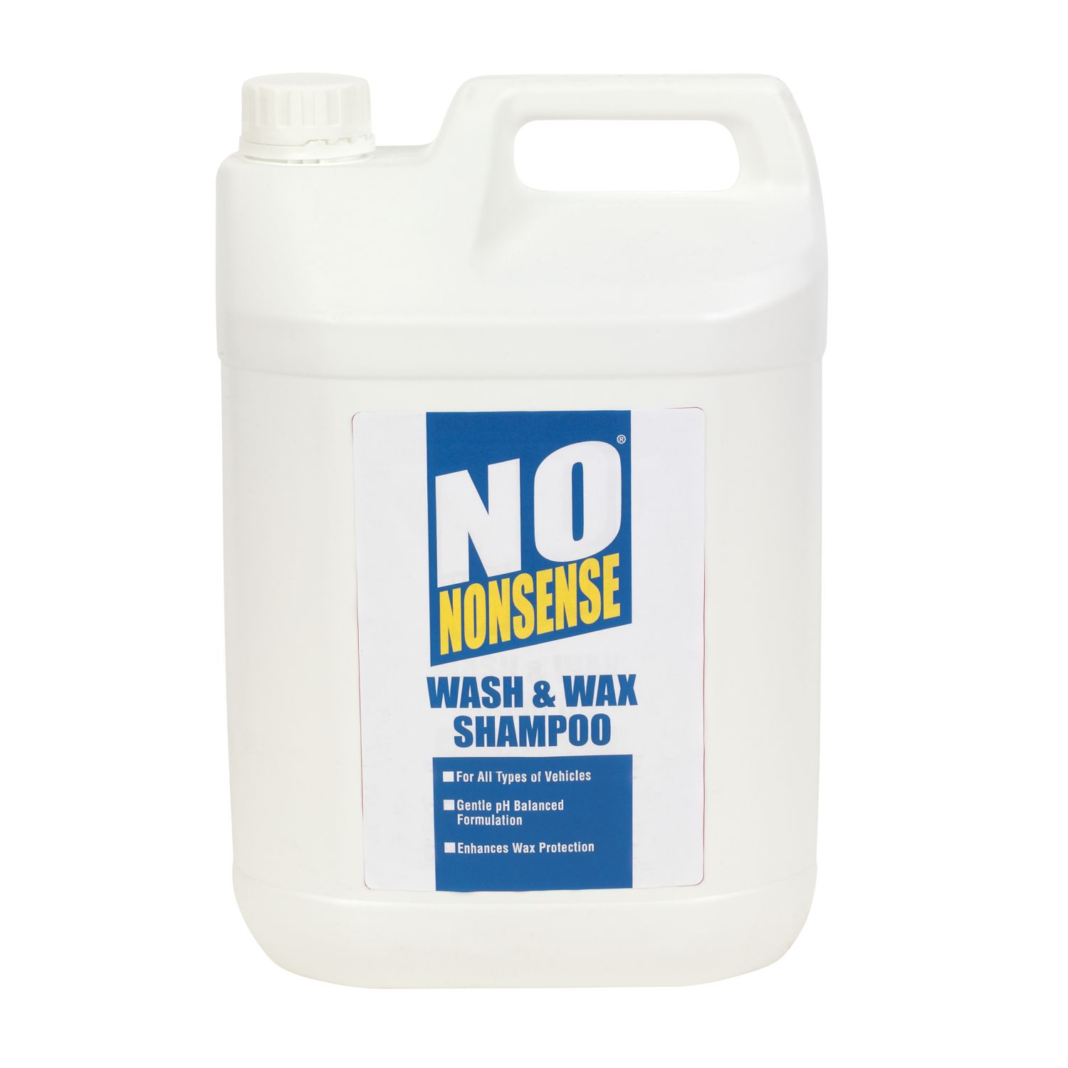No Nonsense Wash & Wax Shampoo 5Ltr (72345)