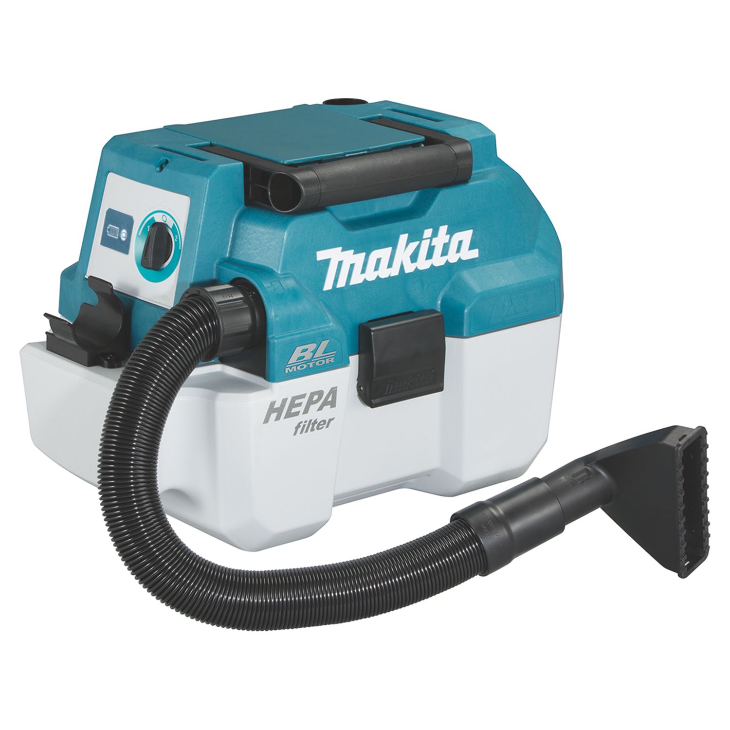 Makita DVC750LZ 18V Li-Ion LXT Brushless Cordless L Class Vacuum Cleaner - Bare (725KG)