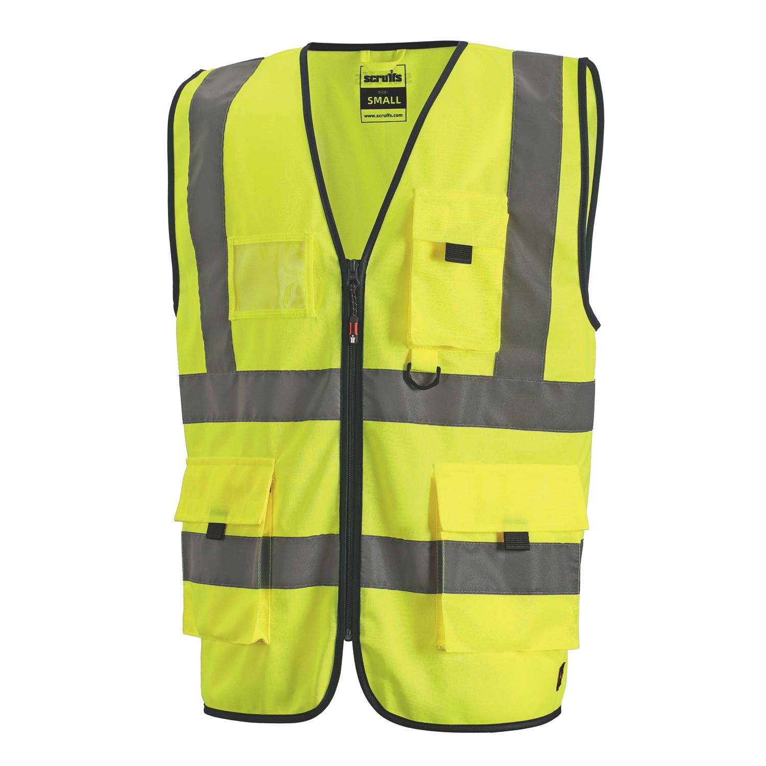 Scruffs Hi-Vis Work Vest Yellow / Navy X Large 52" Chest (726AG)