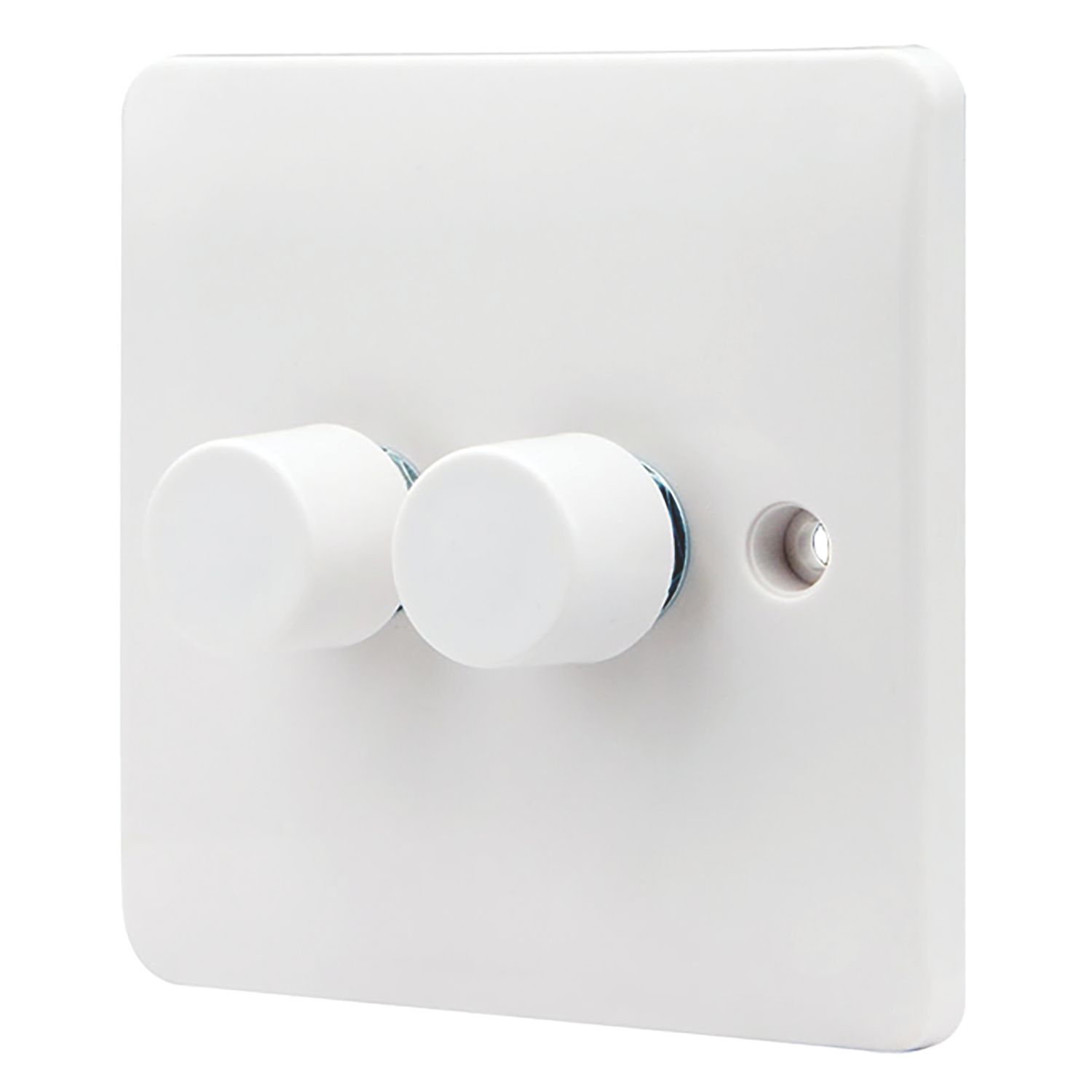 Vimark Pro 2-Gang 2-Way LED Dimmer Switch White (726PV)