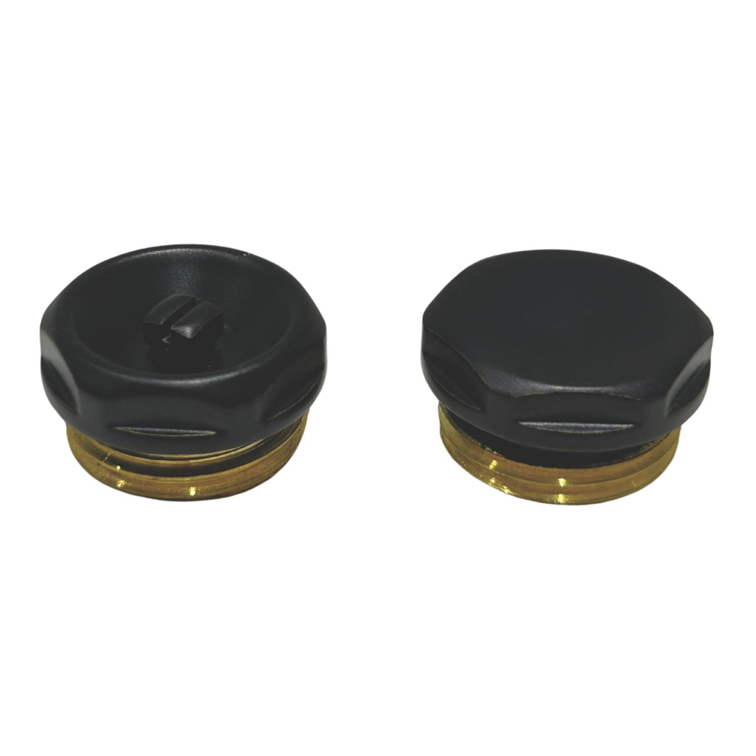 ETAL Vent & Blanking Plug Kit (24mm) Matt Black 2 Pieces (726YU)