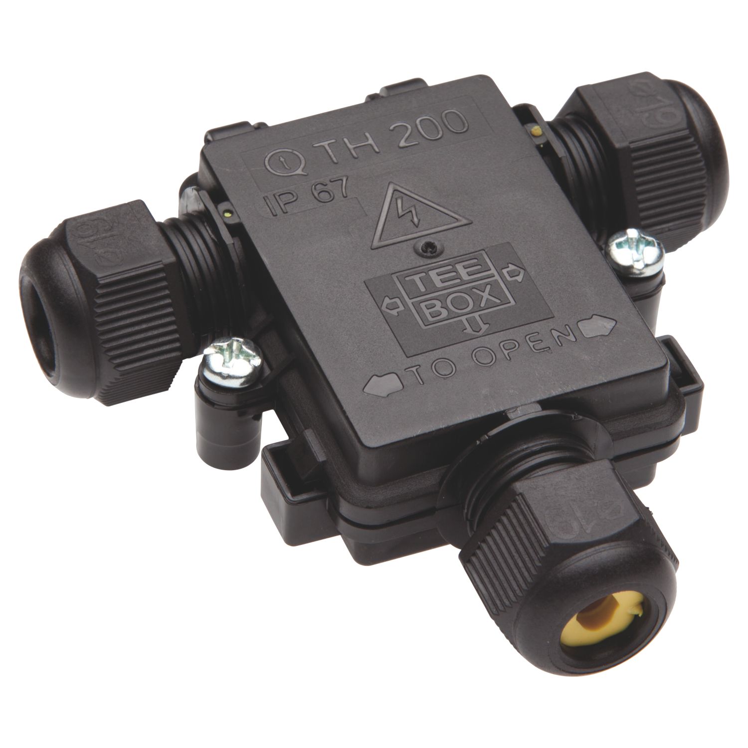 Hylec Teebox 3-Entry 3-Pole T-Junction with Terminal Strip (72715)