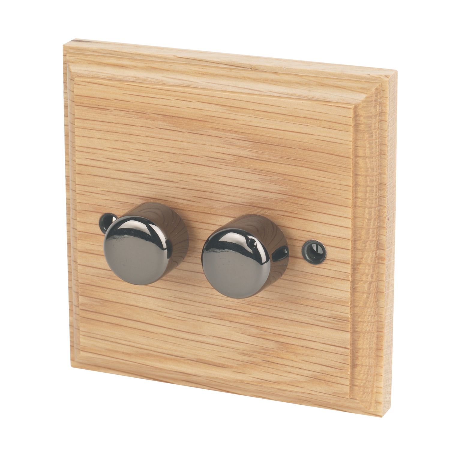 Varilight V-Pro 2-Gang 2-Way LED Dimmer Switch Classic Oak (7272H)