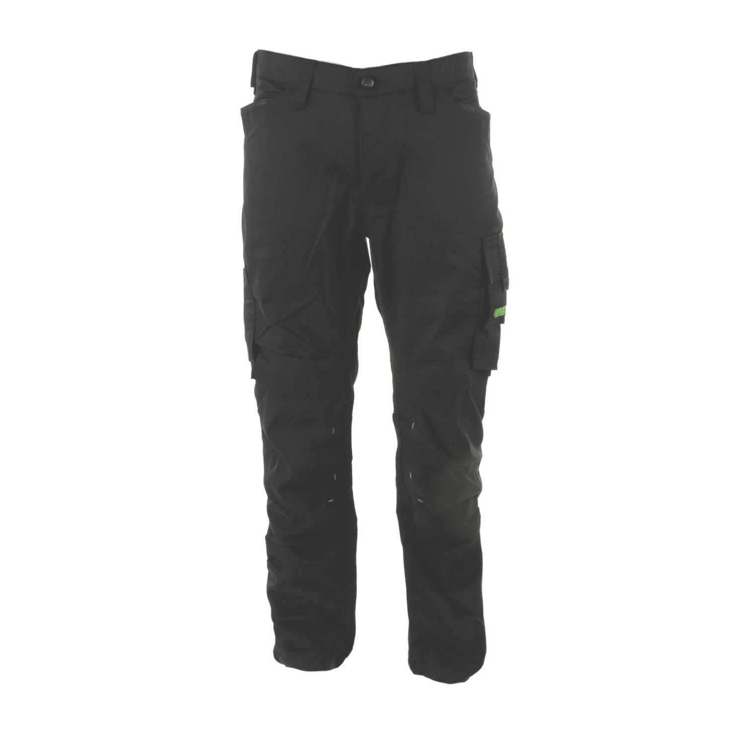 Apache Bancroft Work Trousers Black/Grey 34" W 31" L (727RX)