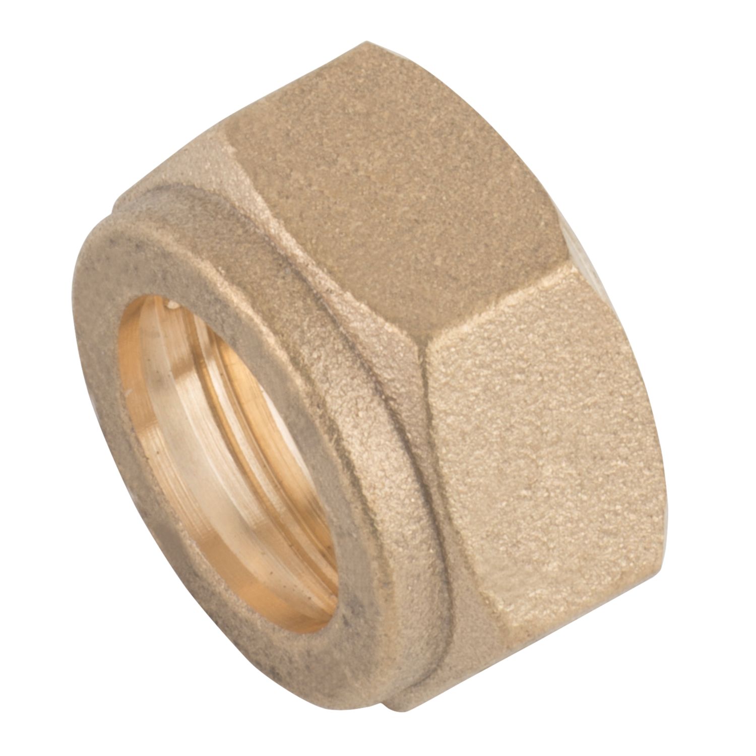 Midbrass Brass Compression Nut 1" (728HP)