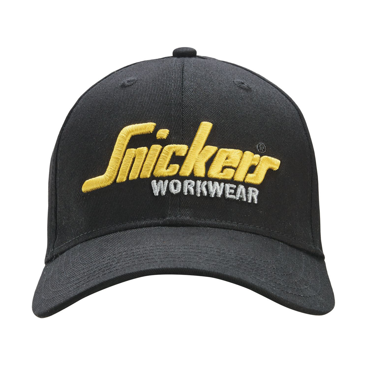 Snickers 9002 Flexible Logo Cap Black Small / Medium (730AF)