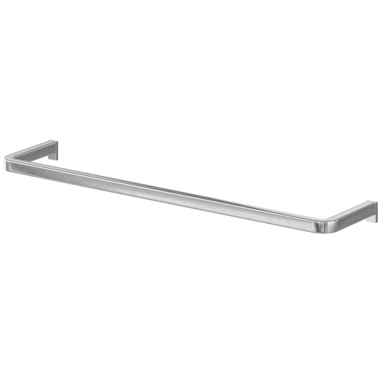Elland Towel Rail Brushed Steel 400mm x 80mm x 20mm (730PE)