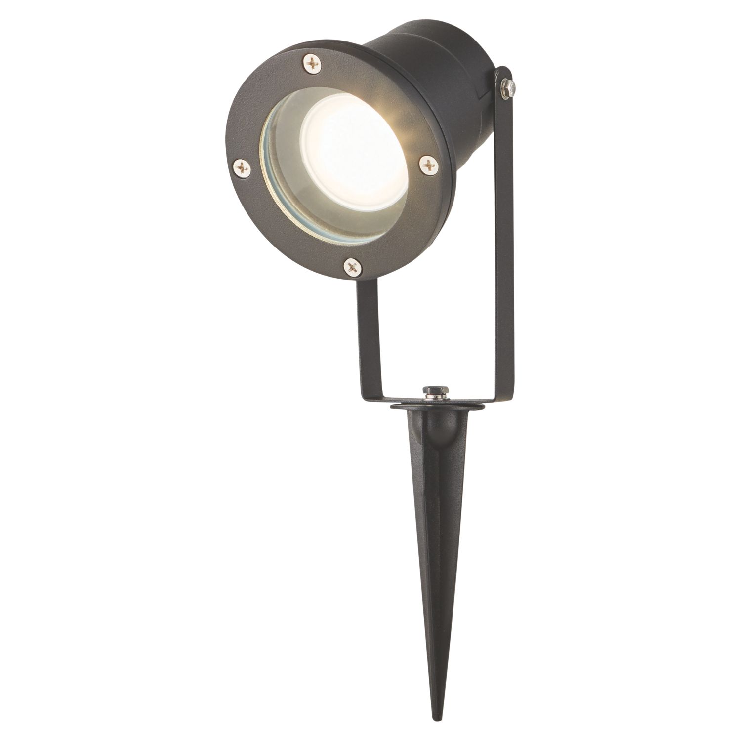 LAP Shelby Outdoor LED Spike Light Matt Black 3.6W 345lm (7310X)