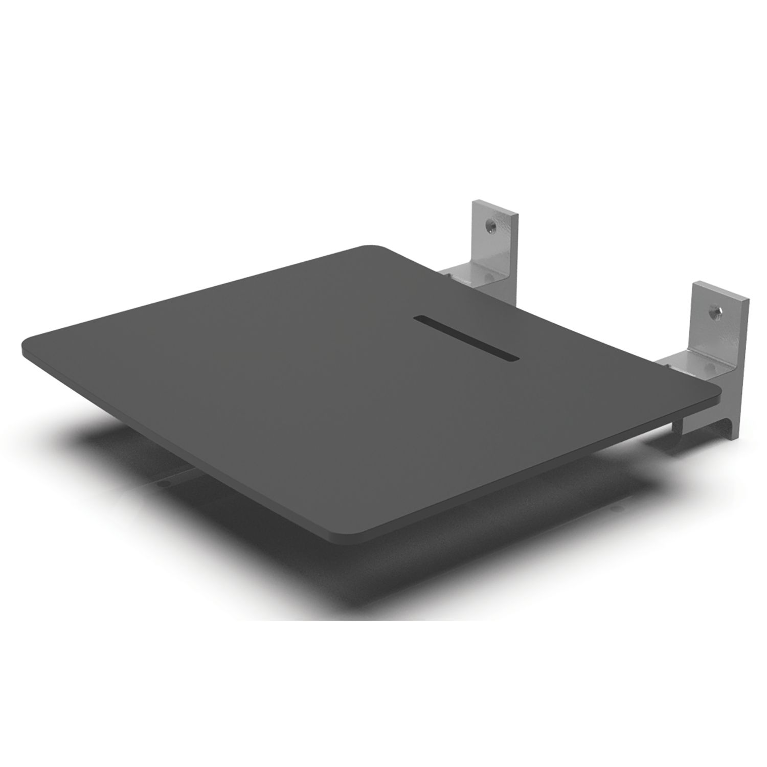 Nymas Wall Mounted Shower Seat Black (731JM)