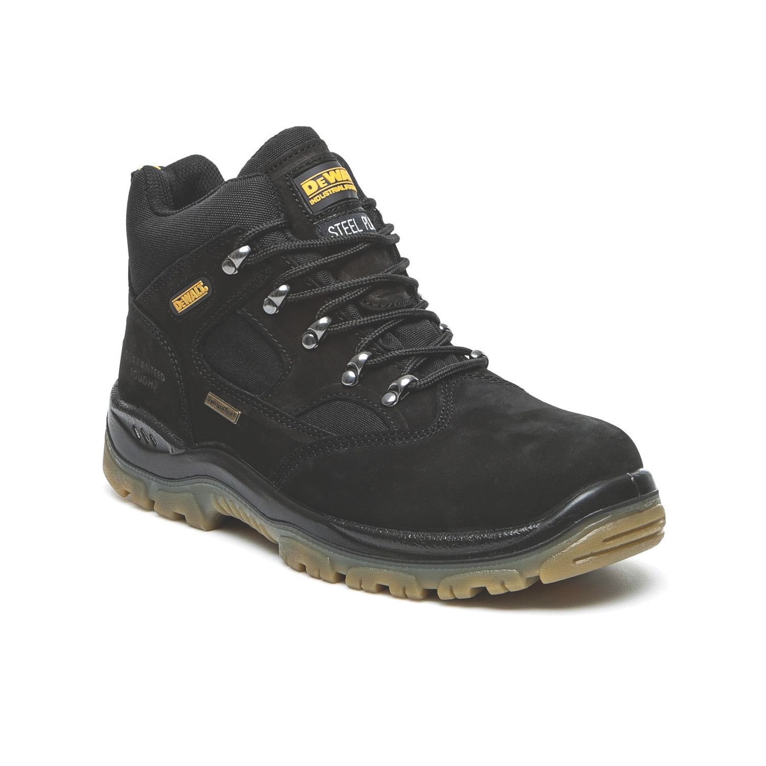 DeWalt Challenger Size 9 Black Waterproof Steel Toe Cap Safety Boots (7320G)