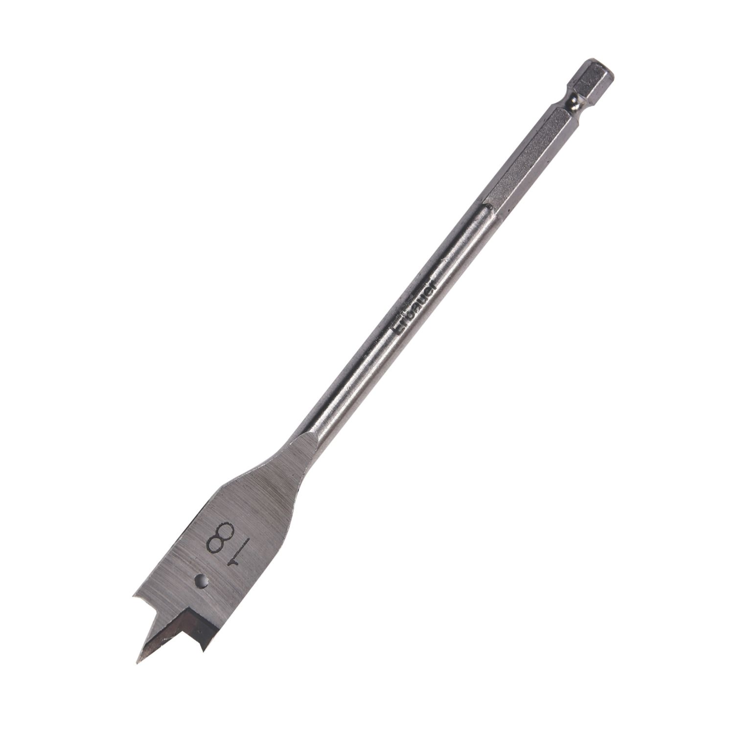 Erbauer Hex Shank Flat Wood Drill Bit 18mm x 152mm (732PH)