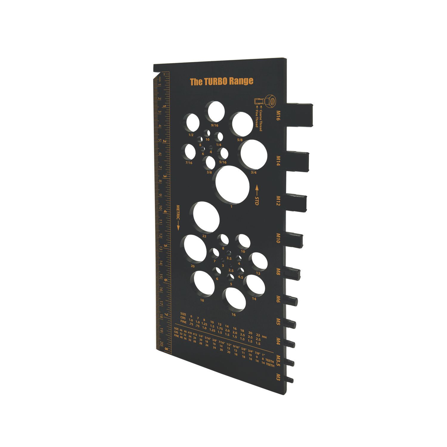 TurboGold Plastic Screw Thread Gauge (7337J)