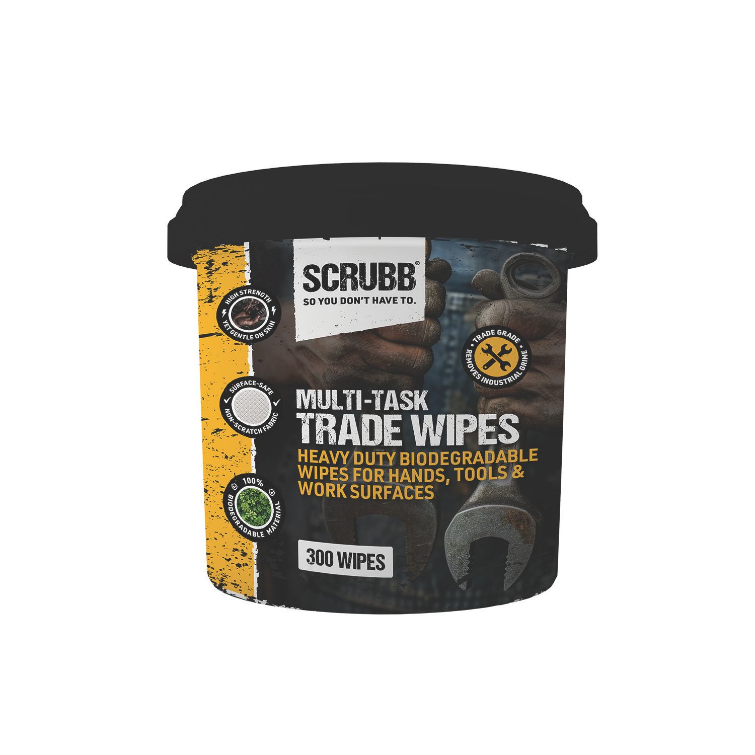 Scrubb Cleaning Wipes 300 Pack (733VE)