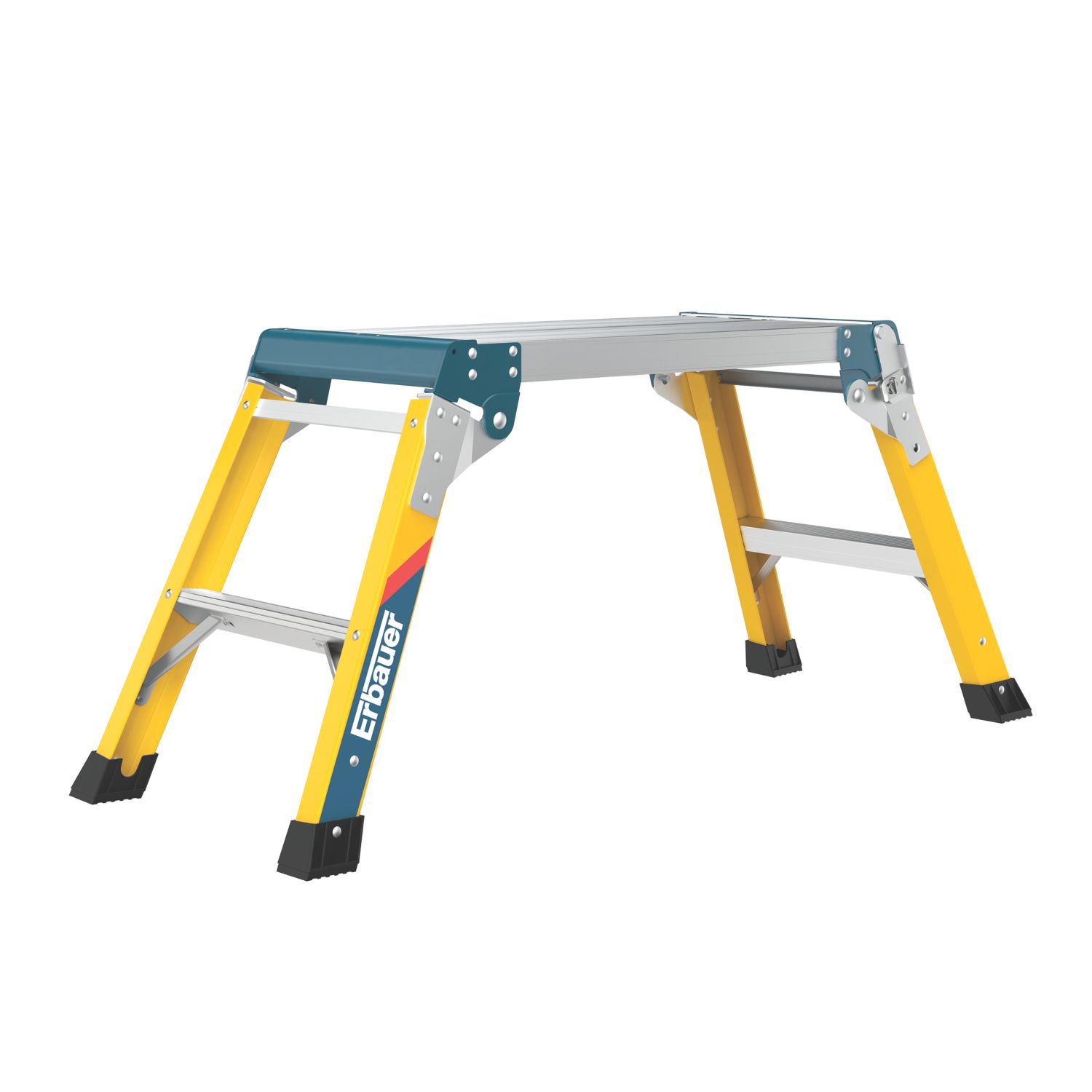 Erbauer Fibreglass 470mm x 0.6m Folding Work Platform (734RA)