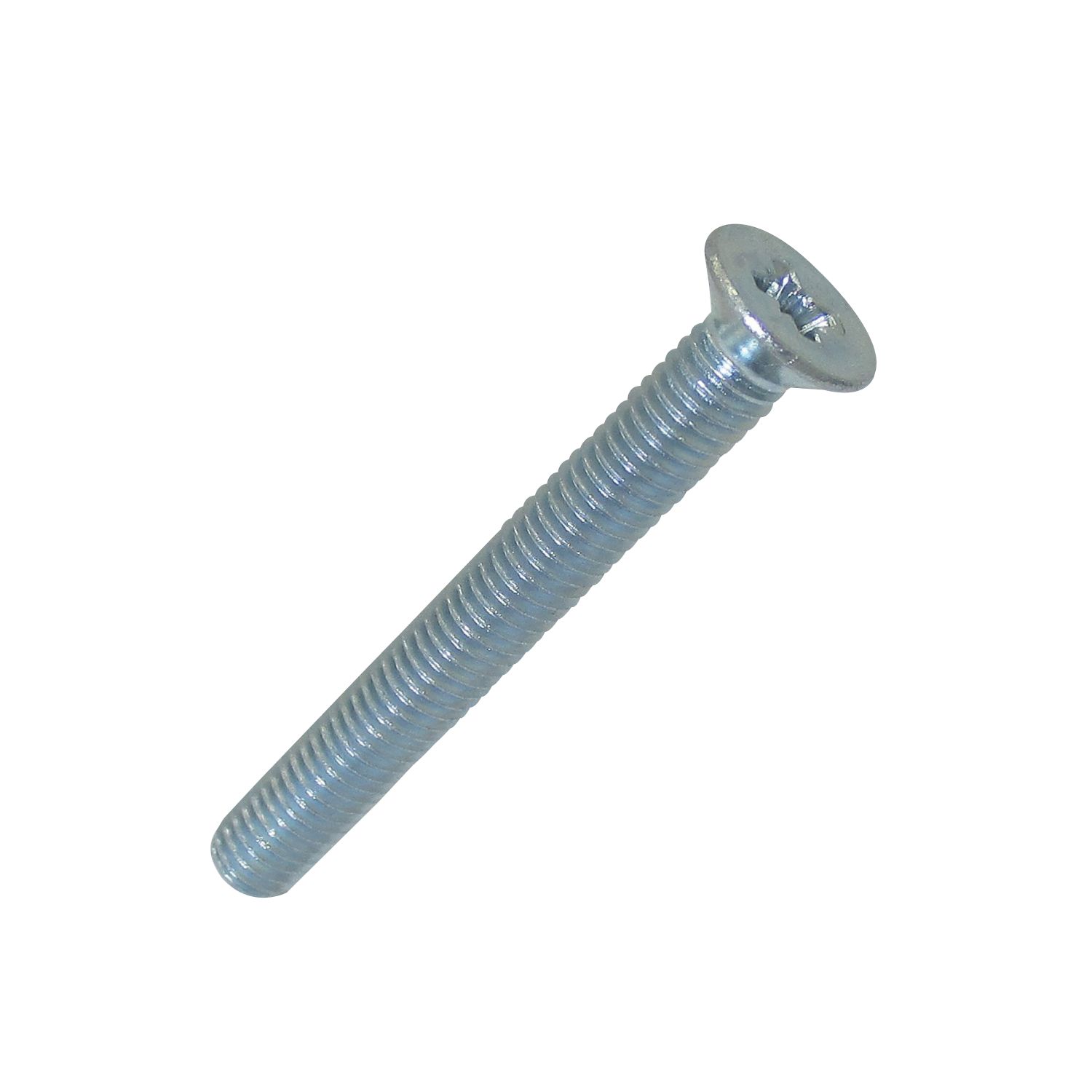 Easyfix Bright Zinc-Plated Countersunk Machine Screws M5 x 40mm 25 Pack (7363J)