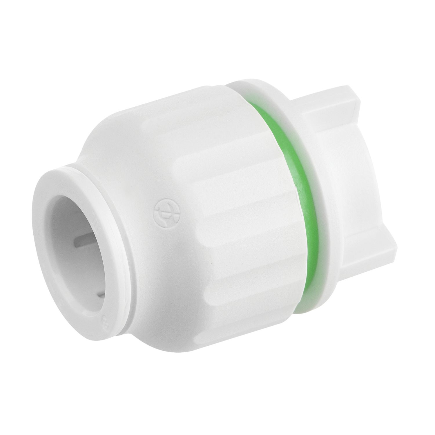 Flomasta Plastic Push-Fit Stop Ends 15mm 2 Pack (738HY)
