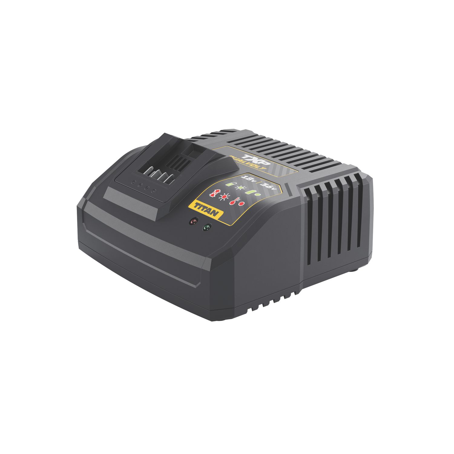 Titan TTB1242CHR 18/36V Li-Ion Dual Voltage Fast Charger (740AY)