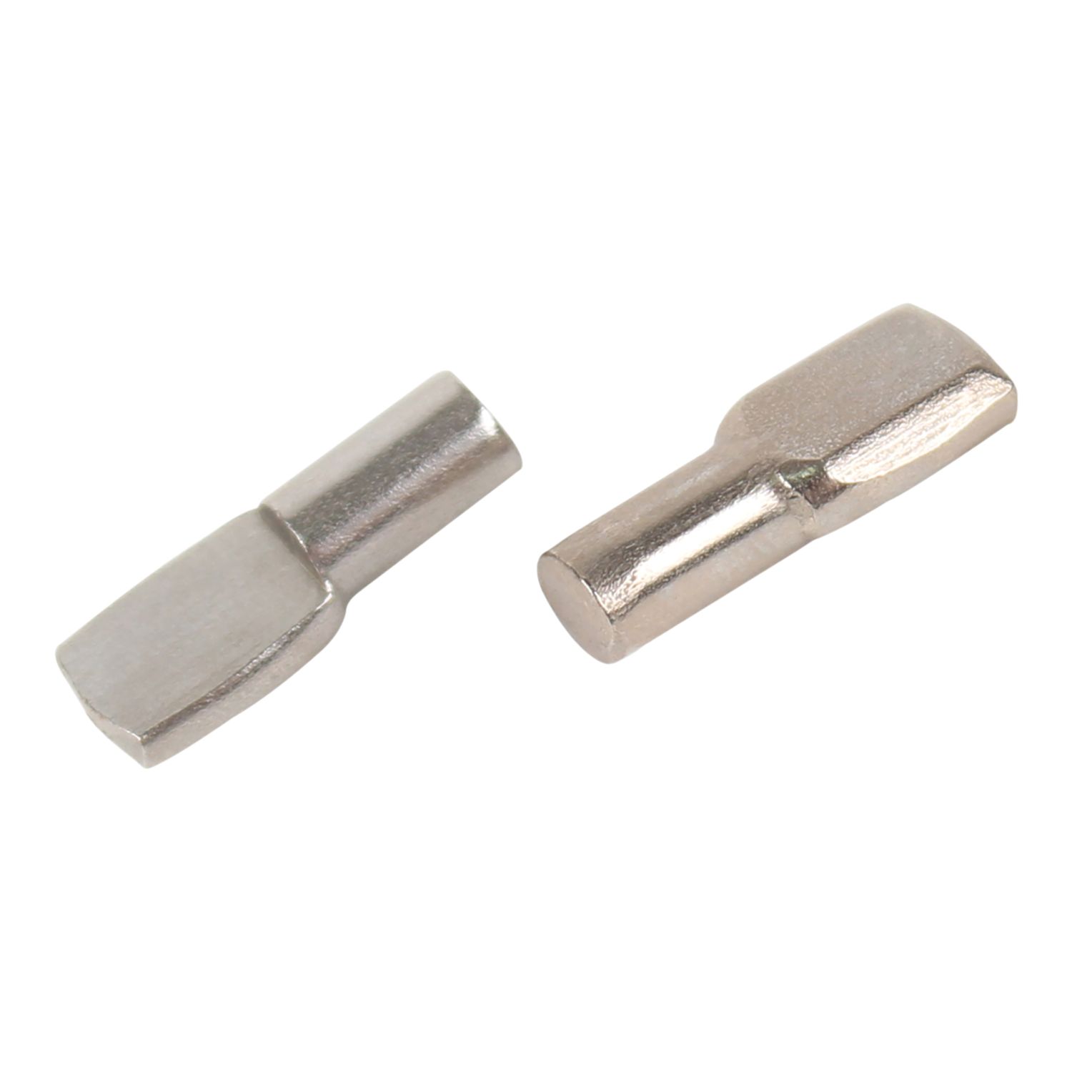 Essentials MDF Flat Shelf Supports Satin Nickel 50 Pack (740TA)