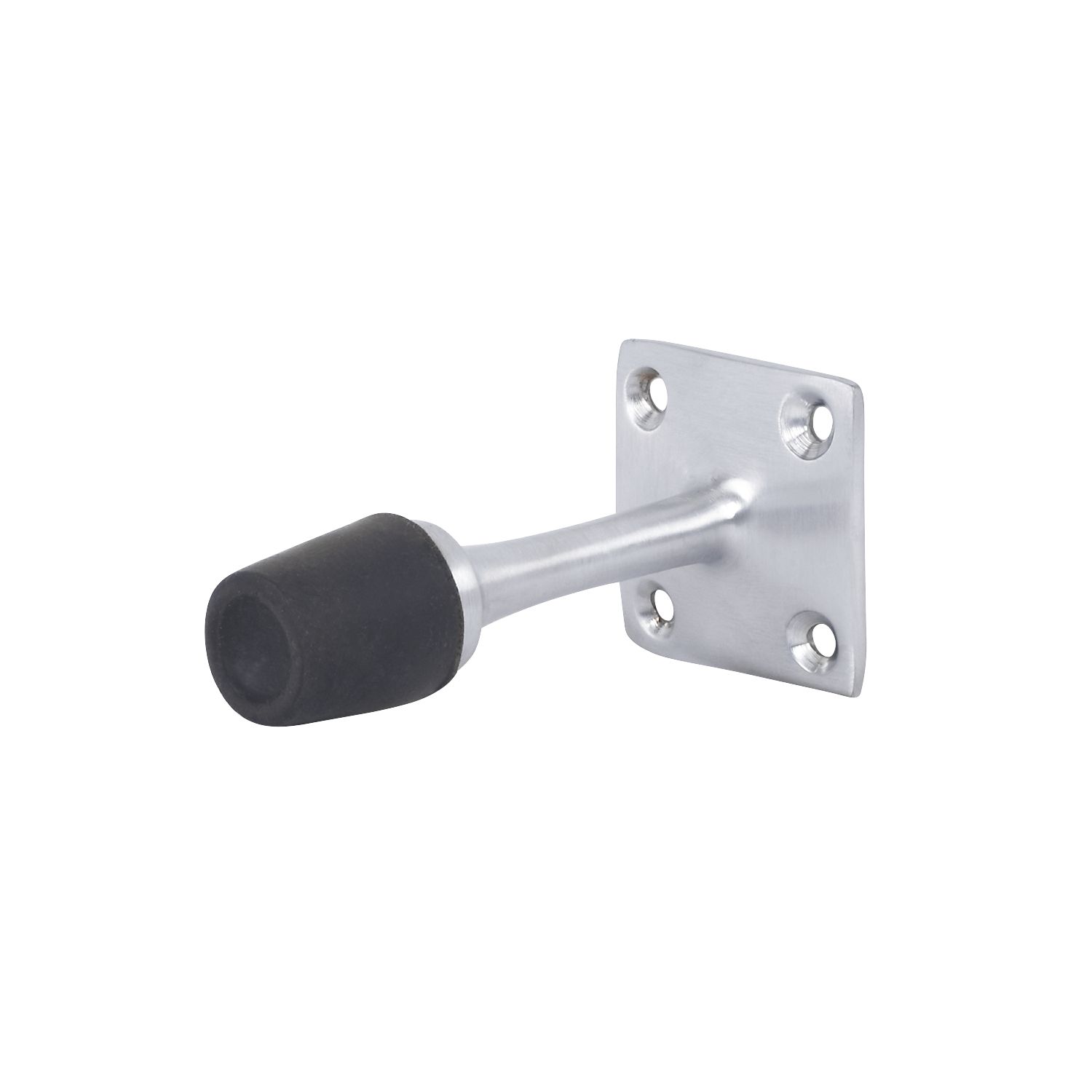Cylinder Door Stop 64 x 38mm Satin Chrome 5 Pack (74138)