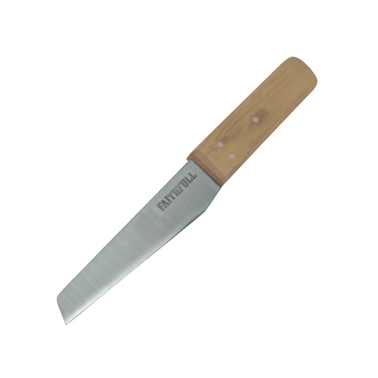 Faithfull Fixed Leather / Shoe Cutting Knife 4.1/3" (743HL)