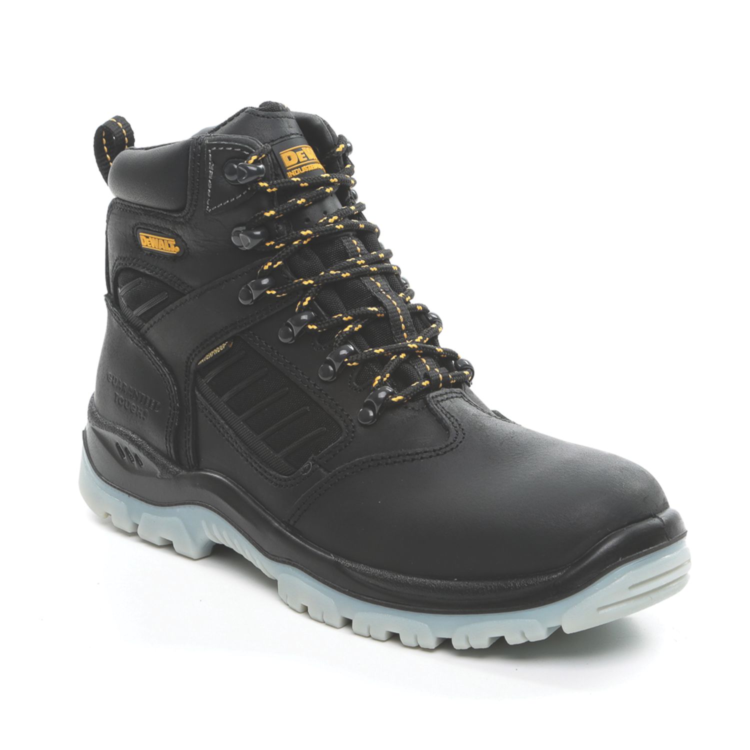 DEWALT Recip Size 7 Black Waterproof Steel Toe Cap Safety Boots (74561)