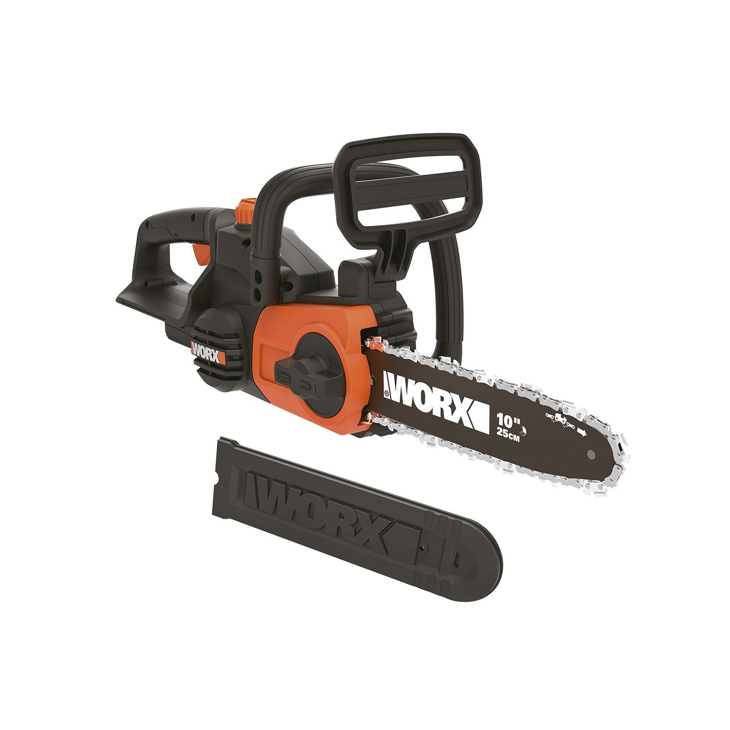 Worx WG322E.9 20V Lithium PowerShare / Pro Cordless 25cm Chainsaw - Bare (745HA)