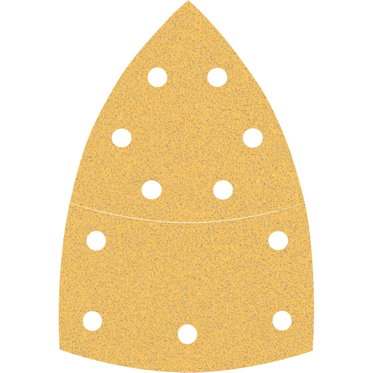 Bosch Expert C470 80 Grit 11-Hole Punched Multi-Material Sandpaper 102mm x 62mm 10 Pack (745VV)