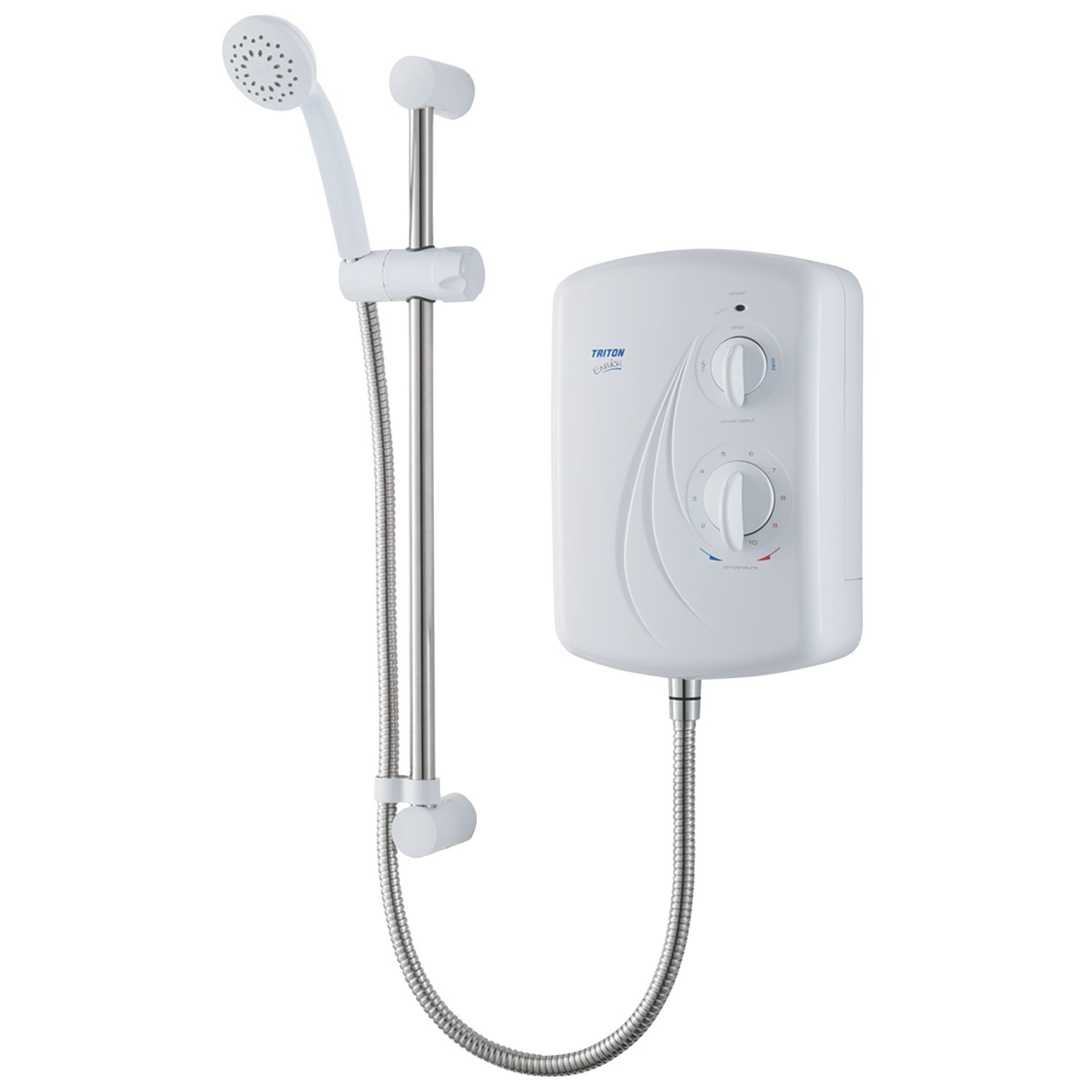 Triton Enrich White 9.5kW Manual Electric Shower (74867)