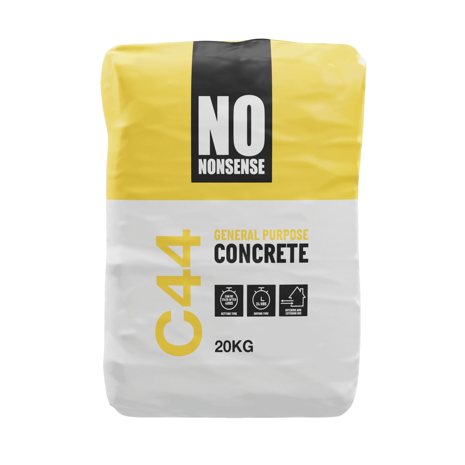 No Nonsense C44 Concrete Grey 20kg (748HN)