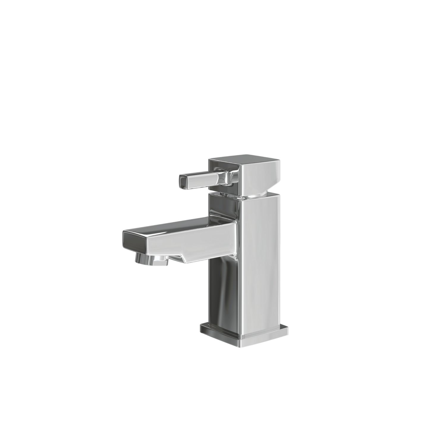 ETAL Ella Chrome 138mm Cloakroom Lever Mono Basin Mixer Tap (748YU)