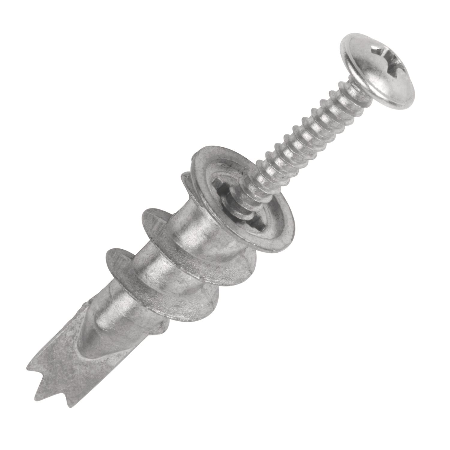 Easyfix Self-Drill Plasterboard Fixings Metal 32mm 250 Pack (7502H)
