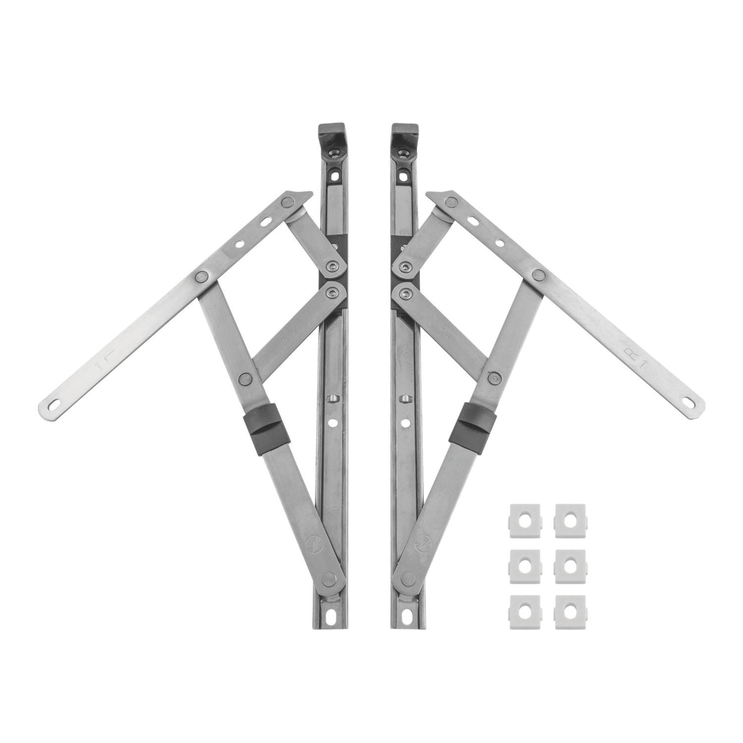 Smith & Locke Friction Stay Window Hinges Side-Hung 300mm 2 Pack (750YX)