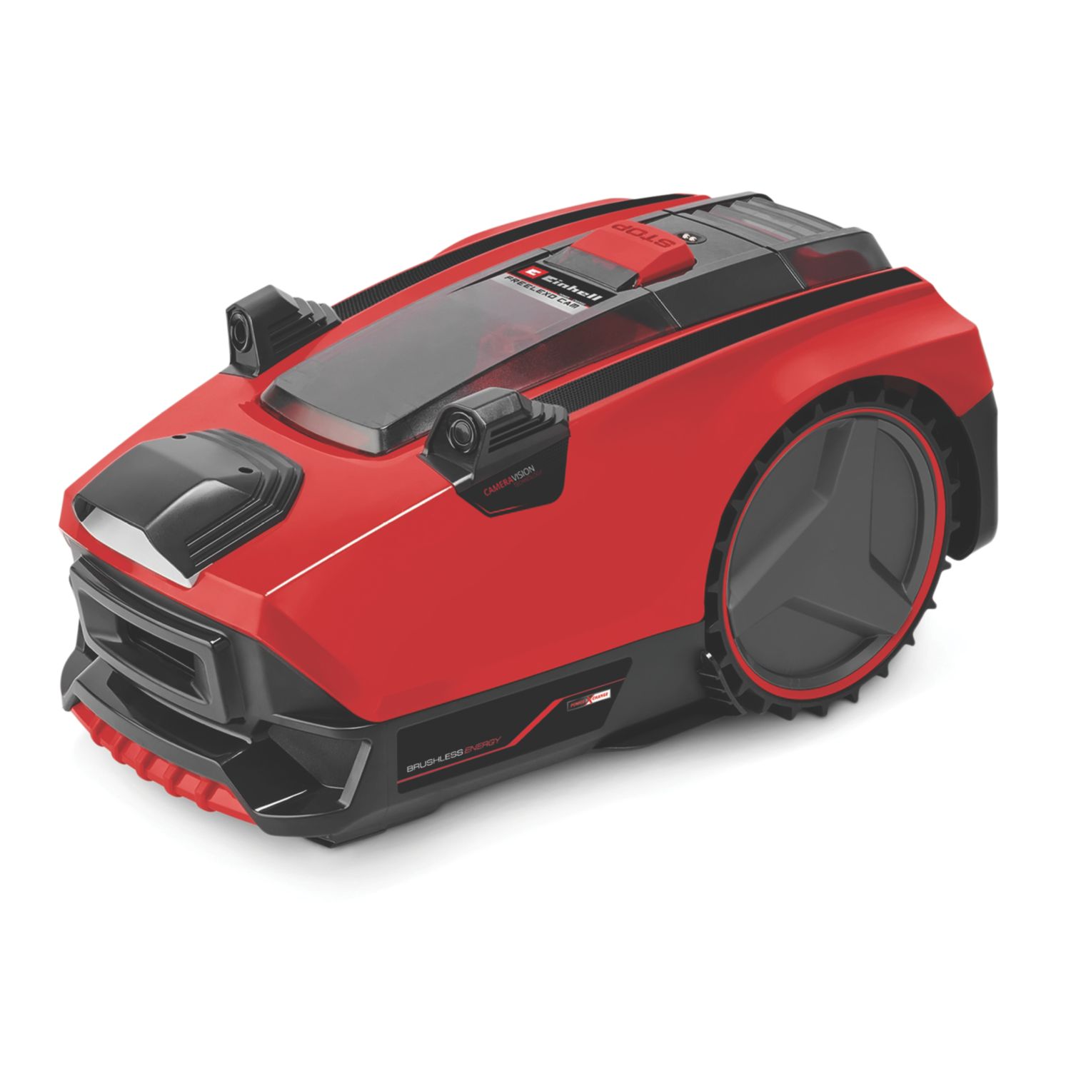 Einhell 18V 3.0Ah Li-Ion Power X-Change Brushless Cordless 18cm Freelexo Cam 500 Robot Lawn Mower (751EY)