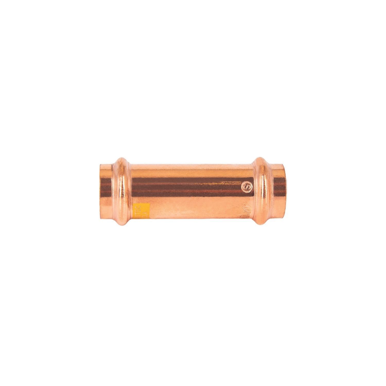 Instantor Copper Press-Fit Equal Gas Straight Slip Coupler 1" (752CE)