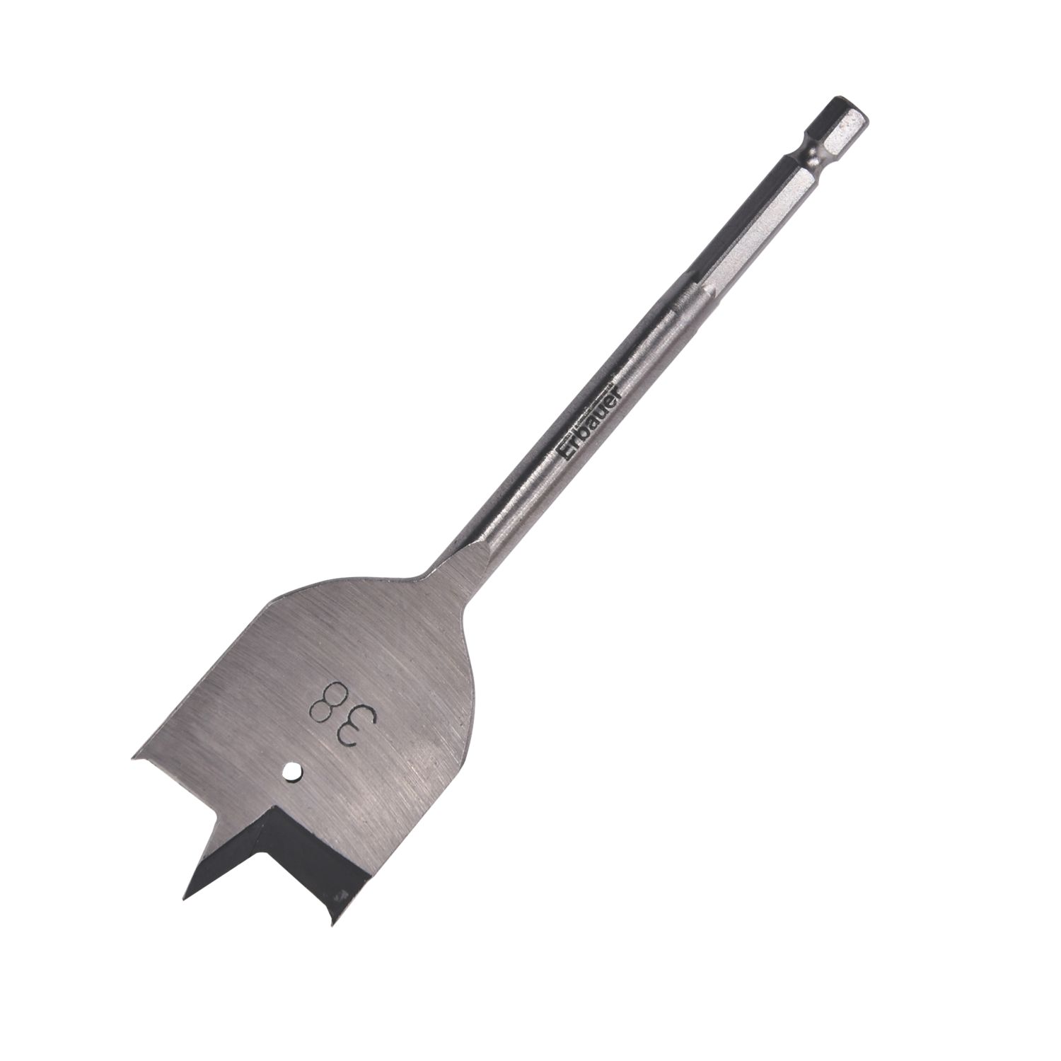 Erbauer Hex Shank Flat Wood Drill Bit 38mm x 152mm (752PH)