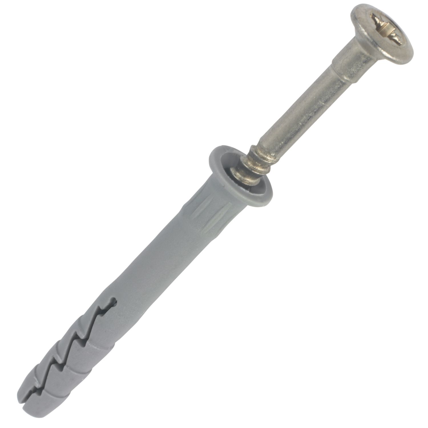 Rawlplug R-FX-N A2 Nylon Hammer-In Fixings 8mm x 60mm 100 Pack (752VA)