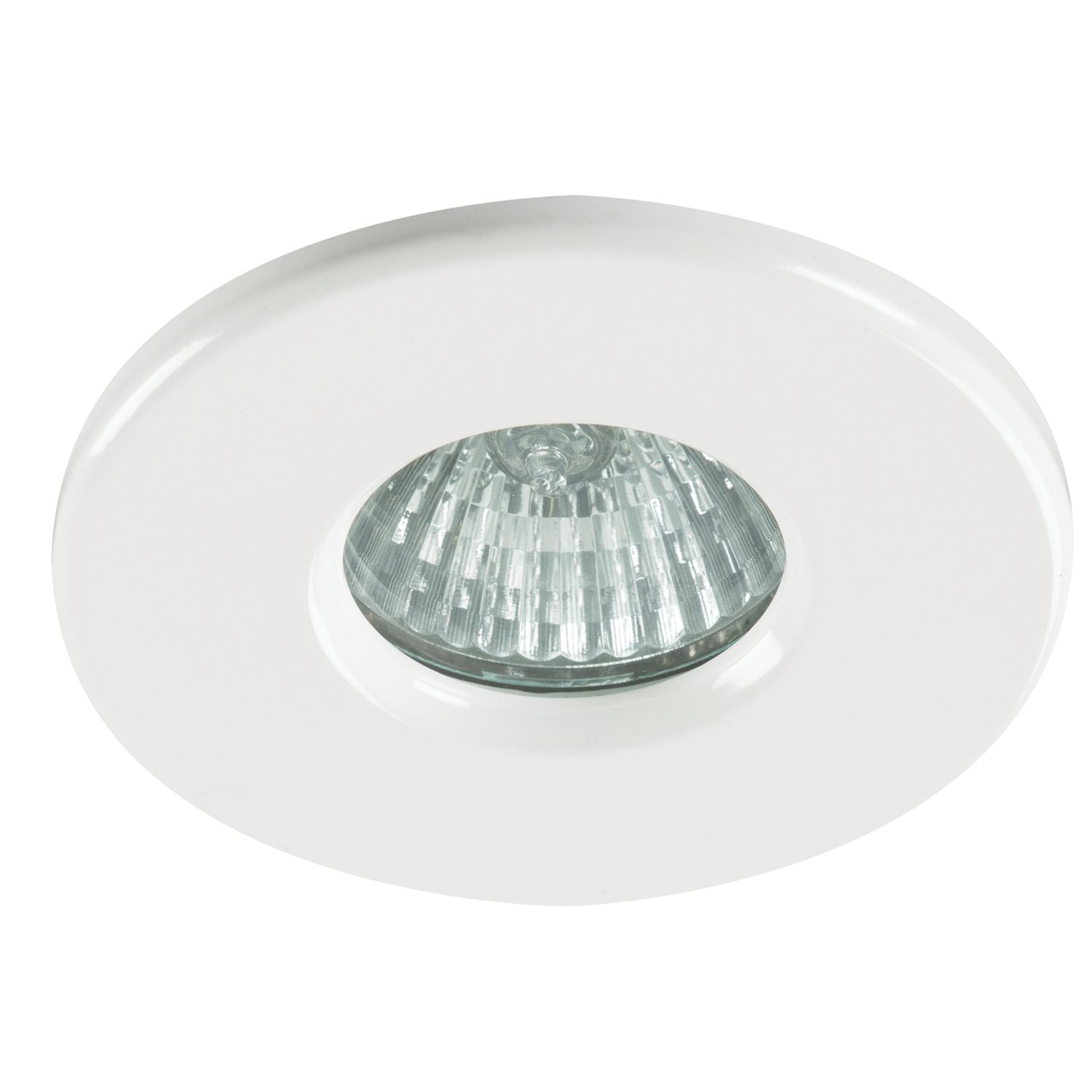 Knightsbridge Fixed IP65 GU10 Recessed Downlight White (753GA)