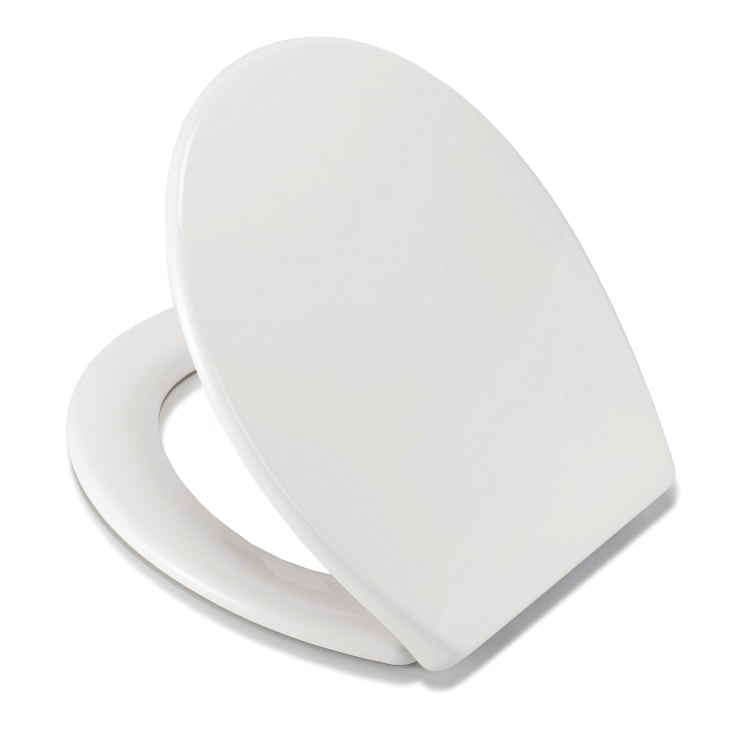 Croydex Vendee Soft-Close with Quick-Release Toilet Seat Polypropylene White (753KK)