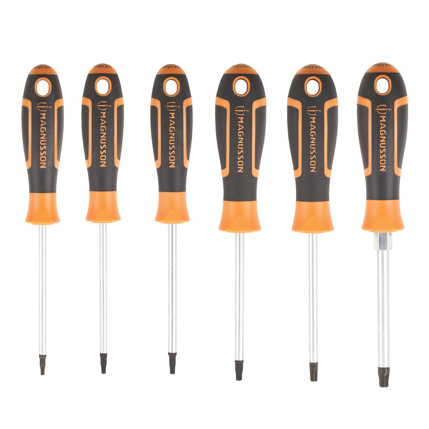 Magnusson TX Screwdriver Set 6 Pcs (7554V)