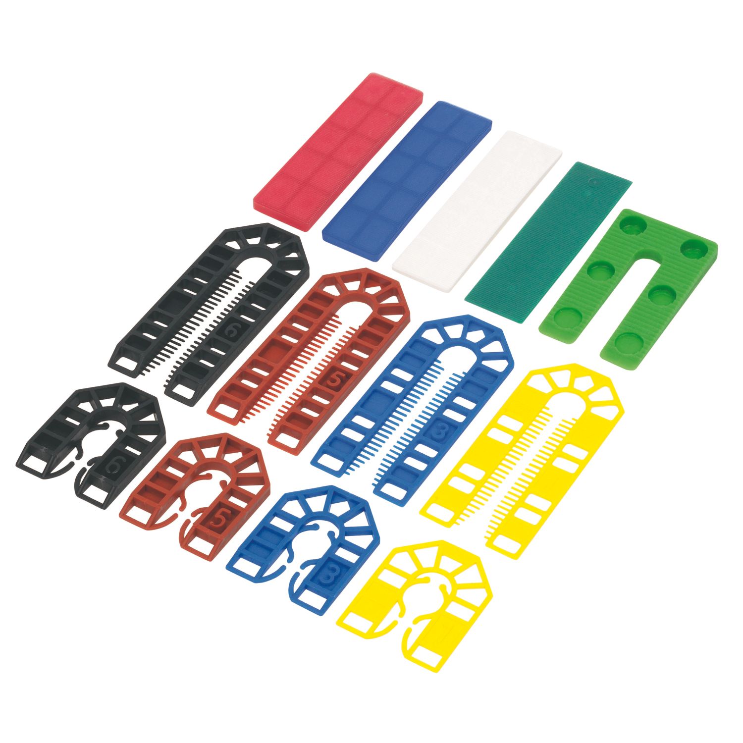 Broadfix Assorted Levelling Kit One Size 200 Pcs (7565F)