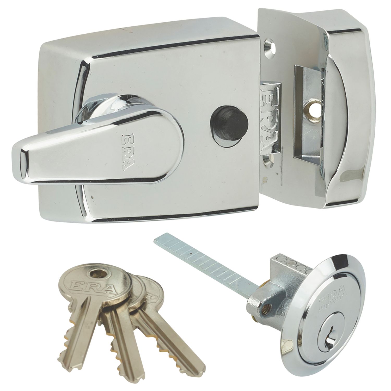 ERA 1630-37-1 Replacement Night Latch Polished Chrome 60mm Backset (756GG)